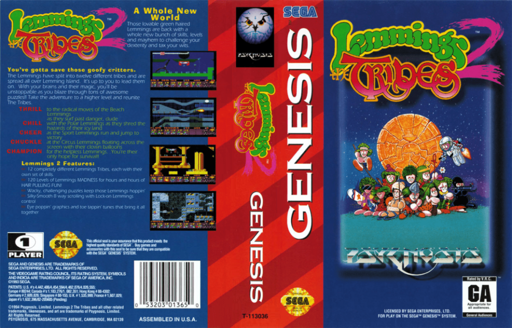 Lemmings 2 The Tribes